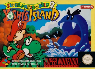 Super Mario World 2 - Yoshi's Island (Europe) (En,Fr,De) (Rev 1) box cover front
